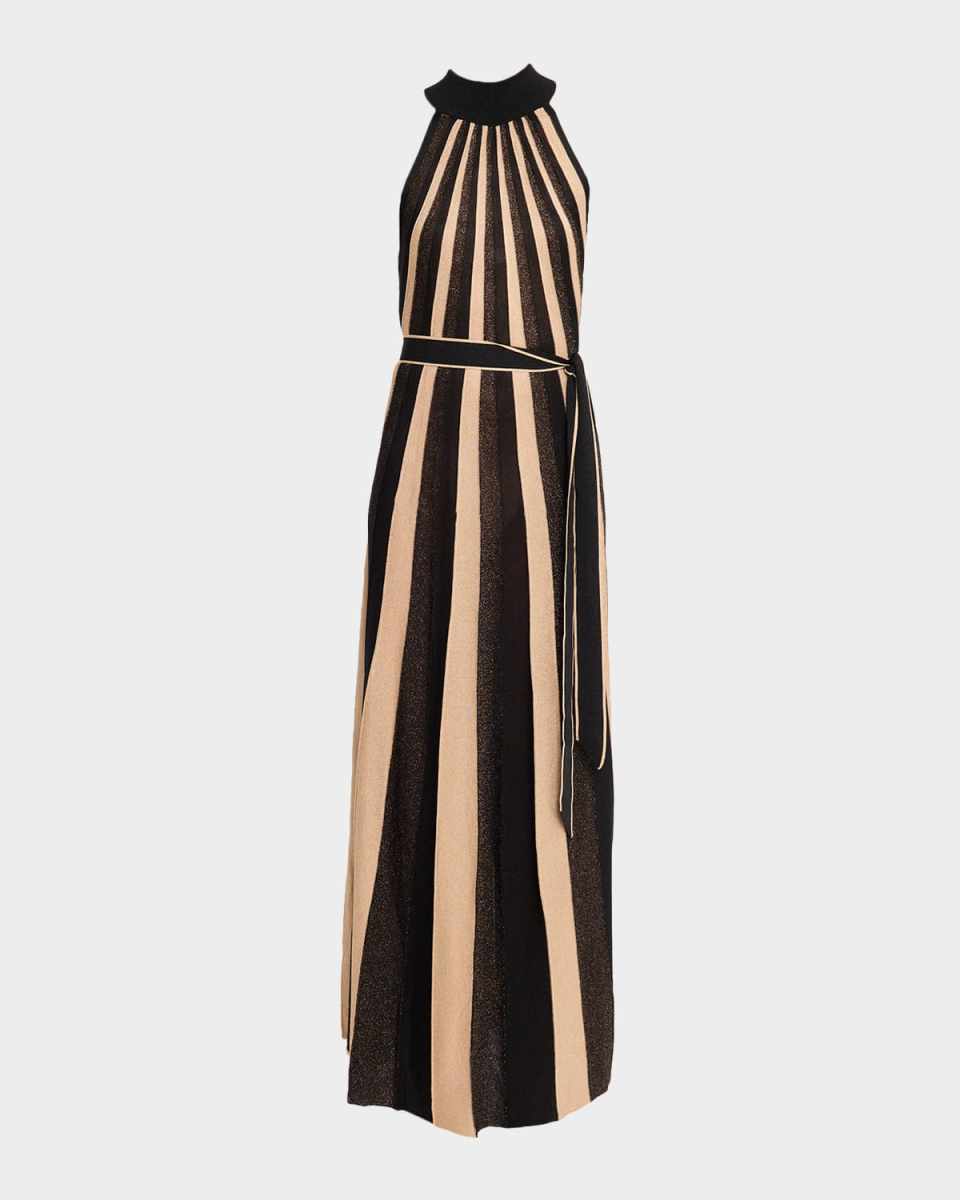 Hypnotic Halter Midi Dress